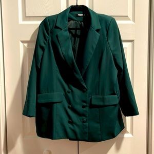 Misguided Green Blazer